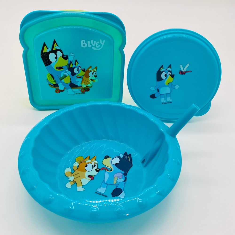 Bluey Food Storage + Cereal Bowl